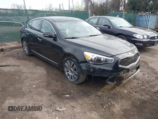 2016 Kia Cadenza Premium with VIN KNALN4D76G5208021, listed as a IAAI auction lot 41674106 with 87,800 mi miles. Bid and sale history available at carsss.com. Image 1.