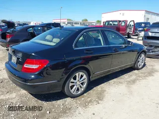 2014 Mercedes-Benz C 250 Sport with VIN WDDGF4HB3ER305107, listed as a IAAI auction lot 41832385 with 199,649 mi miles and . Bid and sale history available at carsss.com. Image 4.