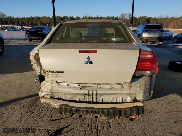 2007 Mitsubishi Galant ES with VIN 4A3AB36F37E049909, listed as a Copart auction lot 89339005 with 200,343 mi miles and Salvage Title. Bid and sale history available at carsss.com. Image 6.