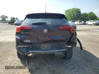2020 Buick Encore GX Select with VIN KL4MMESL6LB097153, listed as a Copart auction lot 60819435 with 55,715 mi miles and Salvage title. Bid and sale history available at DreamBid. Image 6.