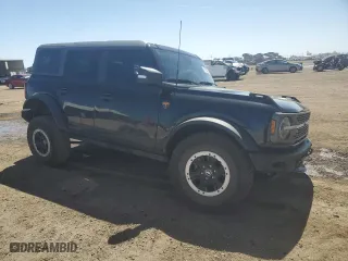 2024 Ford Bronco Badlands with VIN 1FMEE9BP6RLA19522, listed as a Copart auction lot 52170655 with 10,057 mi miles and Salvage Title. Bid and sale history available at carsss.com. Image 4.