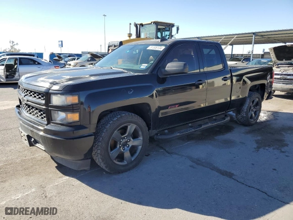 2015 Chevrolet Silverado 1500 Work Truck with VIN 1GCRCPEC7FZ275153, listed as a Copart auction lot 81306134 with 100,819 mi miles and Salvage Title. Bid and sale history available at carsss.com. Image 1.