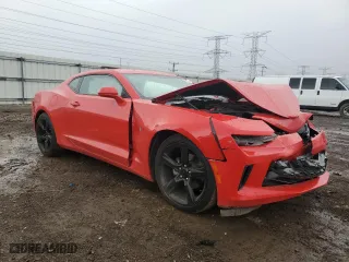 2017 Chevrolet Camaro 2LT with VIN 1G1FD1RS4H0211912, listed as a Copart auction lot 49411785 with 0 mi miles and Salvage Title. Bid and sale history available at carsss.com. Image 4.