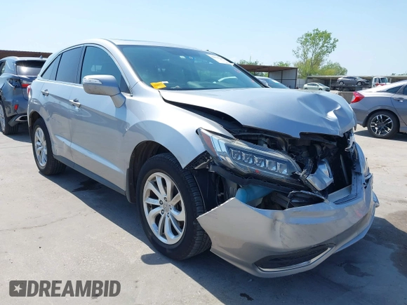 2017 Acura RDX w/Technology Pkg with VIN 5J8TB4H59HL014876, listed as a IAAI auction lot 42034309 with 57,472 mi miles. Bid and sale history available at carsss.com. Image 1.