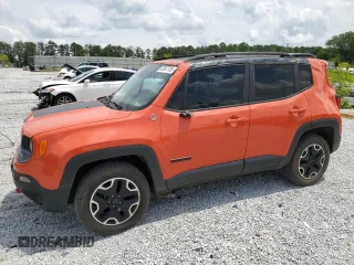 2016 Jeep Renegade Trailhawk z VIN ZACCJBCT1GPD09895, wystawiony jako Copart lot #60567785 z przebiegiem 111 819 mil mil oraz Szkoda całkowita • Salvage title. Historia ofert i sprzedaży dostępna na DreamBid. Obrazek 1.