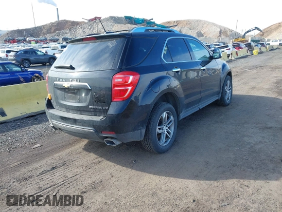 2016 Chevrolet Equinox LTZ with VIN 2GNFLGE38G6174419, listed as a IAAI auction lot 41626350 with 260,674 mi miles. Bid and sale history available at carsss.com. Image 4.