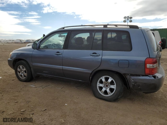 2006 Toyota Highlander with VIN JTEGP21A560097665, listed as a Copart auction lot 83774204 with 165,378 mi miles and Salvage Title. Bid and sale history available at carsss.com. Image 2.