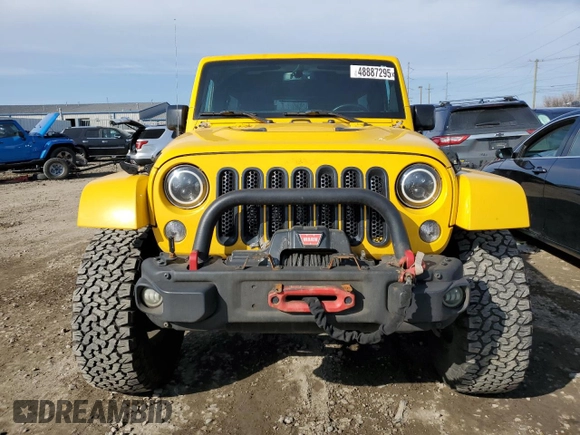 2015 Jeep Wrangler Unlimited Rubicon with VIN 1C4BJWFG1FL662478, listed as a Copart auction lot 48887295 with 95,826 mi miles and Clean Title. Bid and sale history available at carsss.com. Image 5.