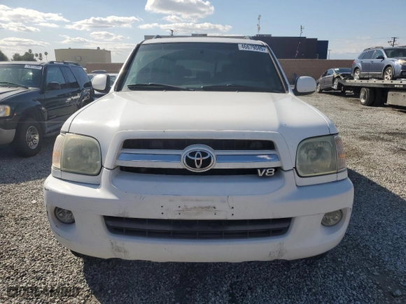 2005 Toyota Sequoia SR5 with VIN 5TDZT34A45S263955, listed as a Copart auction lot 46679045 with 225,191 mi miles and Salvage Title. Bid and sale history available at carsss.com. Image 5.