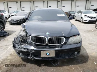 2008 BMW 7 Series 750Li with VIN WBAHN835X8DT84705, listed as a Copart auction lot 67658184 with 191,868 mi miles and Salvage Title. Bid and sale history available at carsss.com. Image 5.