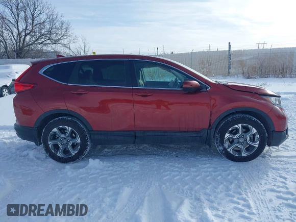 2017 Honda CR-V EX with VIN 2HKRW2H53HH658430, listed as a IAAI auction lot 41483424 with 31,883 mi miles. Bid and sale history available at carsss.com. Image 14.