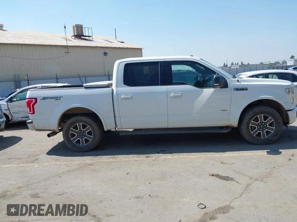 2015 Ford F-150 XLT with VIN 1FTEW1EP0FFA16253, listed as a IAAI auction lot 41852006 with 313,018 mi miles. Bid and sale history available at carsss.com. Image 13.