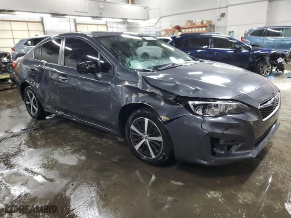 2019 Subaru Impreza Premium with VIN 4S3GKAD66K3609155, listed as a Copart auction lot 87455374 with 77,937 mi miles and Salvage Title. Bid and sale history available at carsss.com. Image 4.
