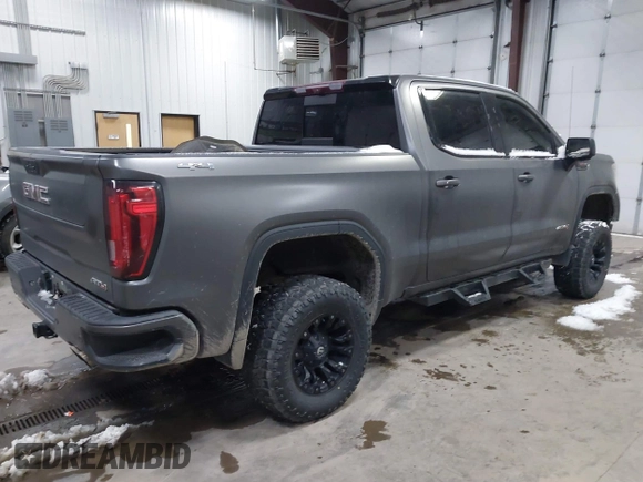 2021 GMC Sierra 1500 AT4 with VIN 3GTP9EEL1MG284910, listed as a IAAI auction lot 41023969 with 53,209 mi miles. Bid and sale history available at carsss.com. Image 4.