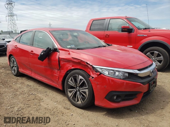 2017 Honda Civic EX-L с VIN 2HGFC1F72HH660030, выставлен на аукционе Copart как лот 58150345 с пробегом 47 311 миль миль и Списание • Salvage title. История ставок и продаж доступна на DreamBid. Изображение 4.