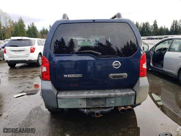 2006 Nissan Xterra X with VIN 5N1AN08WX6C543180, listed as a Copart auction lot 86398554 with 144,998 mi miles and Salvage Title. Bid and sale history available at carsss.com. Image 6.