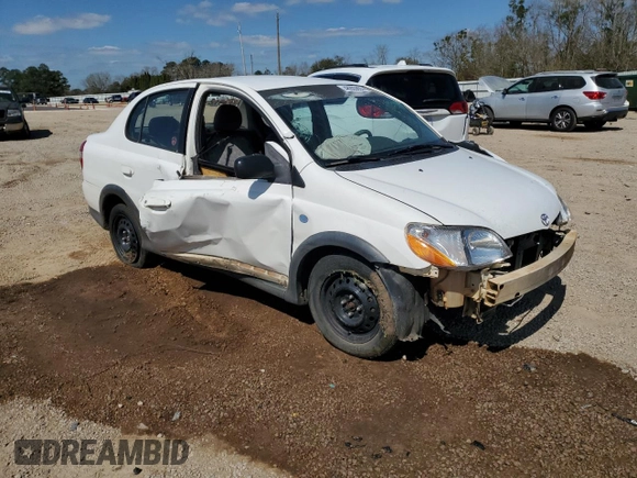 2001 Toyota ECHO with VIN JTDBT123710181063, listed as a Copart auction lot 48900855 with Not Provided miles and Salvage Title. Bid and sale history available at DreamBid. Image 4.