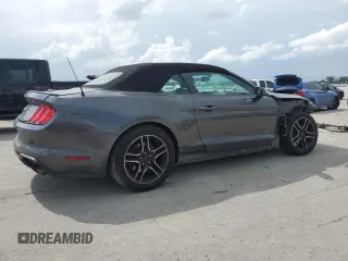 2018 Ford Mustang EcoBoost Premium with VIN 1FATP8UH1J5155481, listed as a Copart auction lot 55479185 with 115,978 mi miles and Salvage title. Bid and sale history available at DreamBid. Image 3.