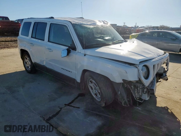 2015 Jeep Patriot Sport with VIN 1C4NJPBB3FD318030, listed as a Copart auction lot 48056195 with 160,153 mi miles and Salvage Title. Bid and sale history available at carsss.com. Image 4.