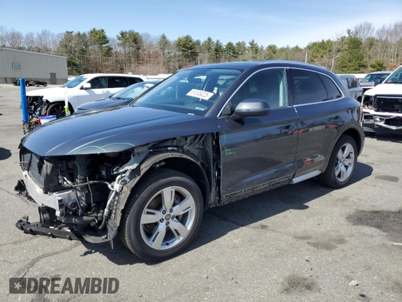 2018 Audi Q5 Premium Plus with VIN WA1BNAFY6J2141684, listed as a Copart auction lot 51249225 with 67,727 mi miles and Salvage Title. Bid and sale history available at carsss.com. Image 1.