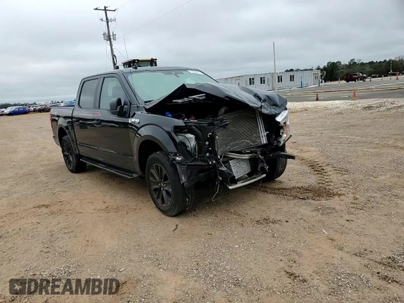 2020 Ford F-150 XL with VIN 1FTEW1CP2LFC63742, listed as a Copart auction lot 48354875 with 24,493 mi miles and Salvage Title. Bid and sale history available at DreamBid. Image 11.