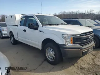 2018 Ford F-150 XL with VIN 1FTEX1C52JKE03837, listed as a Copart auction lot 48077005 with 103,619 mi miles and Clean Title. Bid and sale history available at carsss.com. Image 4.