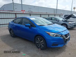 2021 Nissan Versa SV with VIN 3N1CN8EV7ML880224, listed as a IAAI auction lot 42280541 with 102,532 mi miles and . Bid and sale history available at DreamBid. Image 1.