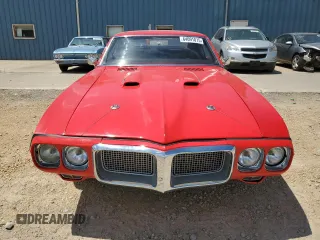1969 Pontiac Firebird with VIN 223379U116573, listed as a Copart auction lot 64091015 with 142 mi miles and Clean title. Bid and sale history available at DreamBid. Image 5.
