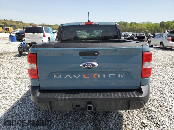 2023 Ford Maverick XL with VIN 3FTTW8E96PRA21351, listed as a Copart auction lot 51225165 with 36,387 mi miles and Salvage Title. Bid and sale history available at DreamBid. Image 6.