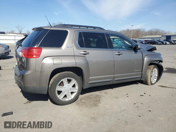 2011 GMC Terrain SLE-2 with VIN 2CTFLTE57B6372554, listed as a Copart auction lot 46315985 with 191,915 mi miles and Salvage Title. Bid and sale history available at carsss.com. Image 3.