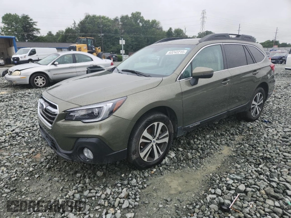 2018 Subaru Outback Limited with VIN 4S4BSANCXJ3272420, listed as a Copart auction lot 63242215 with 30,737 mi miles and Salvage title. Bid and sale history available at DreamBid. Image 1.