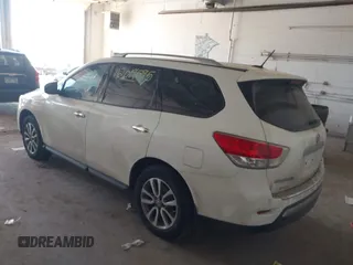 2015 Nissan Pathfinder SL z VIN 5N1AR2MM6FC658766, wystawiony jako IAAI lot #42019595 z przebiegiem 126 150 mil mil oraz . Historia ofert i sprzedaży dostępna na DreamBid. Obrazek 3.