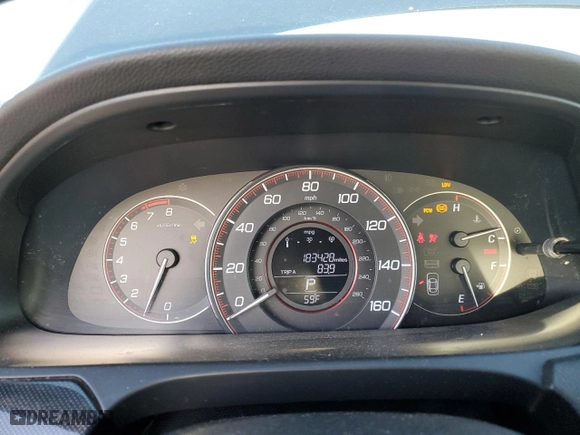 2013 Honda Accord Cpe EX-L with VIN 1HGCT2B89DA011759, listed as a Copart auction lot 86122264 with 183,428 mi miles and Salvage Title. Bid and sale history available at carsss.com. Image 9.