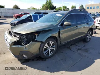 2019 Subaru Outback Limited z VIN 4S4BSENC4K3308823, wystawiony jako Copart lot #63410255 z przebiegiem 46 300 mil mil oraz Szkoda całkowita • Salvage title. Historia ofert i sprzedaży dostępna na DreamBid. Obrazek 1.