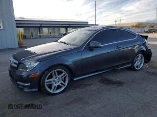 2013 Mercedes-Benz C 250 with VIN WDDGJ4HB4DG079622, listed as a Copart auction lot 45605035 with 109,180 mi miles and Salvage Title. Bid and sale history available at DreamBid. Image 1.