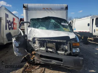 2013 Ford Econoline Commercial with VIN 1FDWE3FL4DDB20456, listed as a Copart auction lot 88486825 with Not Provided miles and Salvage Title. Bid and sale history available at carsss.com. Image 5.