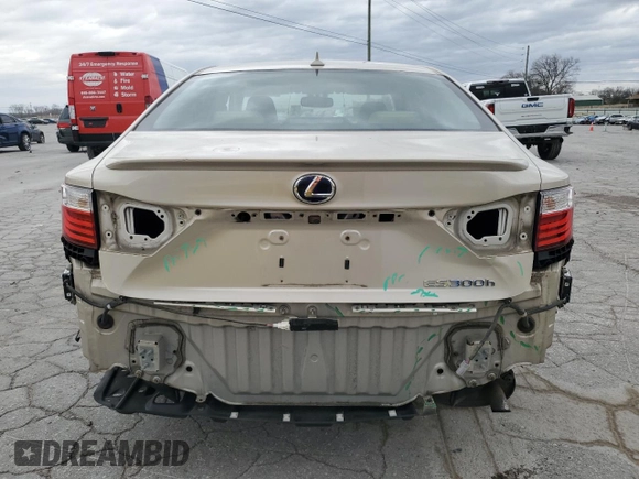 2013 Lexus ES 300h with VIN JTHBW1GG5D2024366, listed as a Copart auction lot 49562055 with 227,557 mi miles and Salvage Title. Bid and sale history available at DreamBid. Image 6.