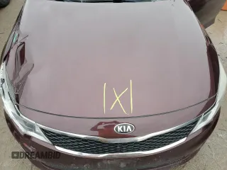 2017 Kia Optima LX with VIN 5XXGT4L35HG166544, listed as a Copart auction lot 43211275 with 124,274 mi miles and Clean Title. Bid and sale history available at carsss.com. Image 11.