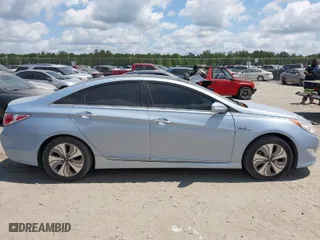 2015 Hyundai Sonata Hybrid Limited with VIN KMHEC4A49FA124045, listed as a IAAI auction lot 42079967 with 133,525 mi miles. Bid and sale history available at carsss.com. Image 13.