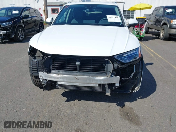 2022 Audi Q5 S line Premium Plus with VIN WA1EAAFY0N2112616, listed as a IAAI auction lot 42011925 with 67,076 mi miles and . Bid and sale history available at DreamBid. Image 6.