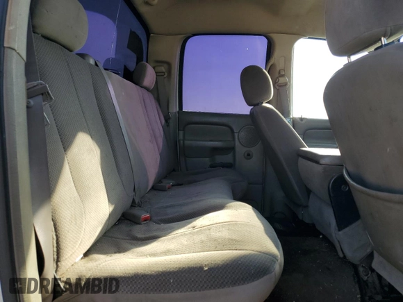 2005 Dodge 2500 SLT z VIN 3D7KS28C65G848499, wystawiony jako Copart lot #44324185 z przebiegiem 246 790 mil mil oraz Czysty tytuł • Clean title. Historia ofert i sprzedaży dostępna na DreamBid. Obrazek 10.