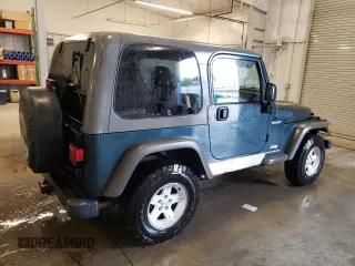 2005 Jeep Wrangler Sport with VIN 1J4FA49S35P341517, listed as a Copart auction lot 65224645 with 153,832 mi miles and Clean title. Bid and sale history available at DreamBid. Image 3.