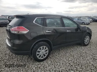 2015 Nissan Rogue SV with VIN KNMAT2MV6FP506851, listed as a Copart auction lot 52413405 with 114,631 mi miles and Clean Title. Bid and sale history available at carsss.com. Image 3.