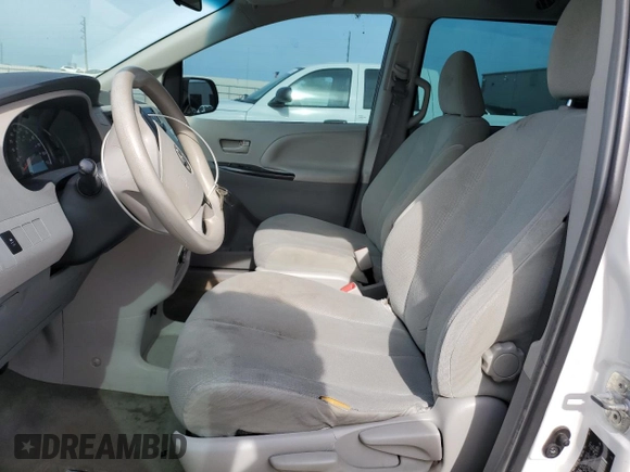 2013 Toyota Sienna L with VIN 5TDZK3DC7DS386989, listed as a Copart auction lot 55105475 with 217,908 mi miles and Salvage title. Bid and sale history available at DreamBid. Image 7.