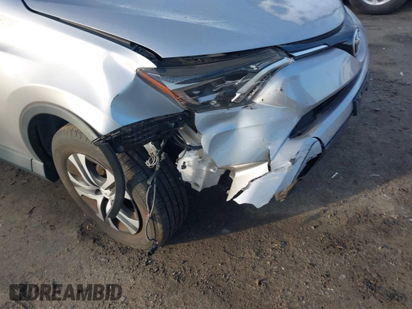 2016 Toyota RAV4 LE with VIN 2T3BFREV7GW538636, listed as a IAAI auction lot 41740617 with 59,102 mi miles. Bid and sale history available at carsss.com. Image 6.