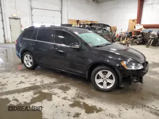 2015 Volkswagen Golf SportWagen TDI S with VIN 3VWCA7AU5FM509881, listed as a Copart auction lot 44985245 with 221,085 mi miles and Salvage Title. Bid and sale history available at carsss.com. Image 4.