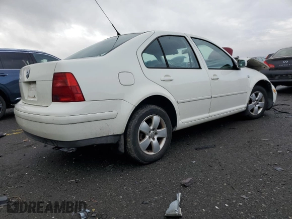 2003 Volkswagen Jetta Sedan GLS with VIN 3VWSK69M23M100840, listed as a Copart auction lot 85285434 with 0 mi miles and Salvage Title. Bid and sale history available at carsss.com. Image 3.