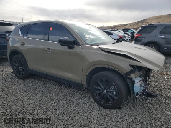 2024 Mazda CX-5 2.5 Carbon Turbo with VIN JM3KFBAY4R0428374, listed as a Copart auction lot 43569565 with 14,970 mi miles and Salvage Title. Bid and sale history available at carsss.com. Image 4.