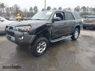 2019 Toyota 4Runner SR5 with VIN JTEBU5JR0K5690955, listed as a IAAI auction lot 41760825 with 65,832 mi miles. Bid and sale history available at carsss.com. Image 2.