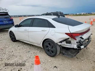2021 Hyundai Elantra SEL z VIN 5NPLS4AG9MH016863, wystawiony jako Copart lot #59924195 z przebiegiem 33 353 mil mil oraz Szkoda całkowita • Salvage title. Historia ofert i sprzedaży dostępna na DreamBid. Obrazek 2.